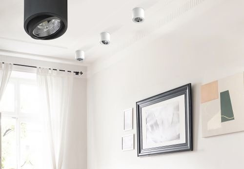 Azzardo Alix Reflektor sufitowy w kolorze czarnym AZ3540