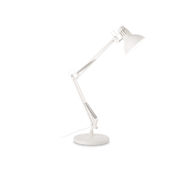 Ideal Lux Wally Tl1 Total White Lampa Stołowa 193991