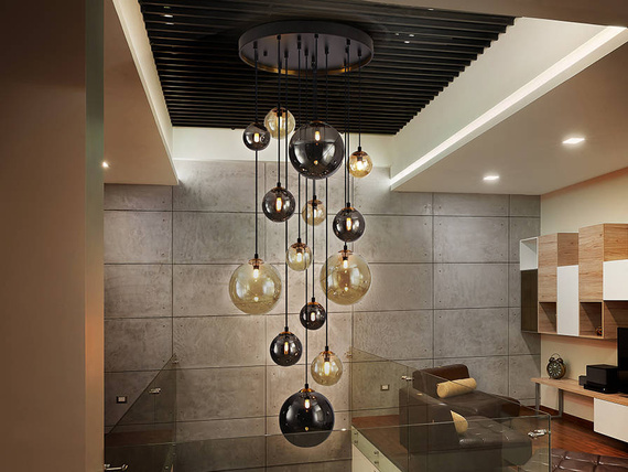 Schuller Dark Żyrandol 439015