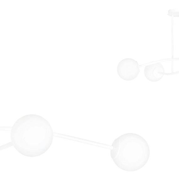Sufitowy plafon HALLDOR 4 WHITE biały (1025/4) - Emibig