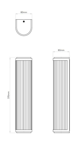 Kinkiet Astro Versailles 370 LED 1380014