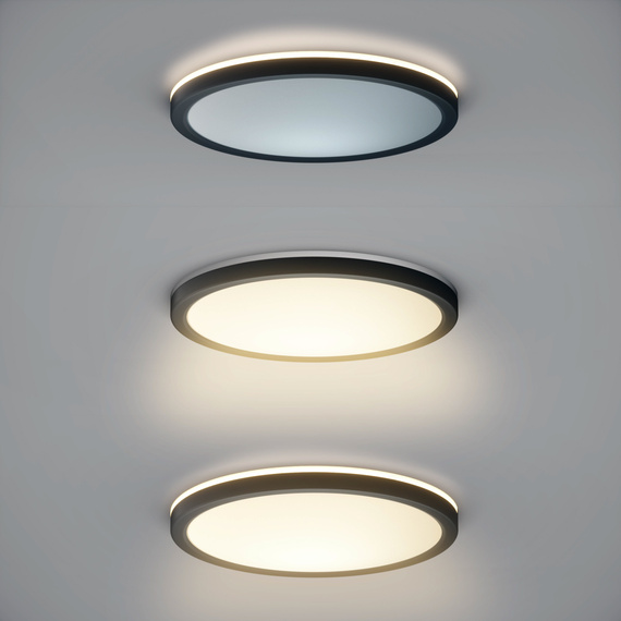 Plafon Italux Corte PLF-63452-300R-28W-BL
