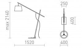 Lampa podłogowa Redlux Dante R13653
