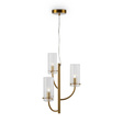 Wisząca lampa Arco mosiądz (MOD223PL-03BS) - Maytoni
