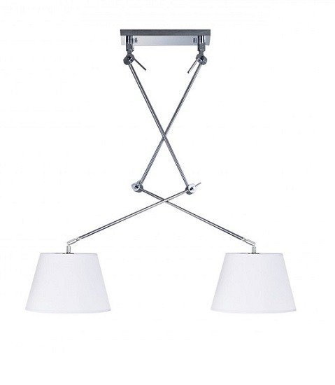 Adam 2S Lampa Wisząca Azzardo biała AZ1842+AZ2588 x2
