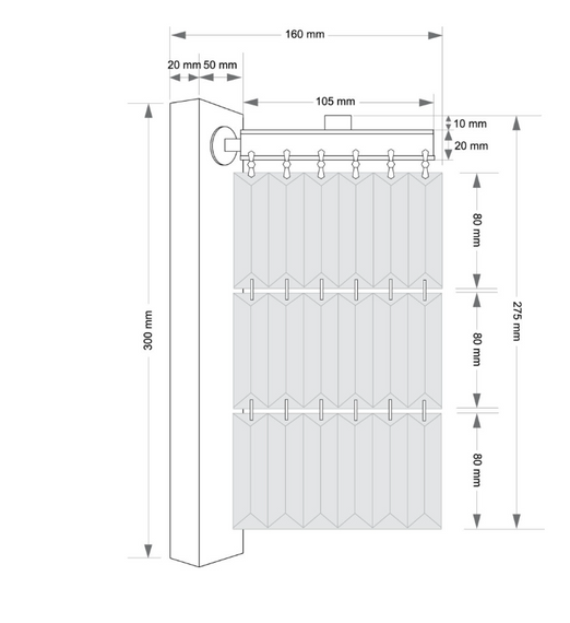 Lampa ścienna ELL-K-1(P)100/III Kutek Ellini