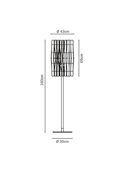 Lampa podłogowa Fabbian STICK F23 C05 69 LED