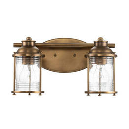 Elstead Lighting Ashland Bay Kinkiet QN-ASHLANDBAY2-NBR-BATH