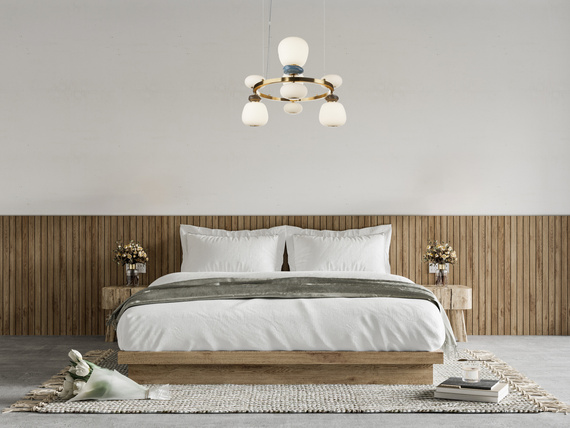 Lampa Wisząca Italux Evans Pnd-94981-4B-Gd