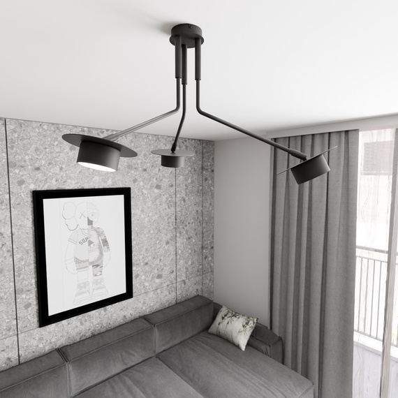 Lampa Wisząca Emibig Mizu 3 Bl (1448/3)