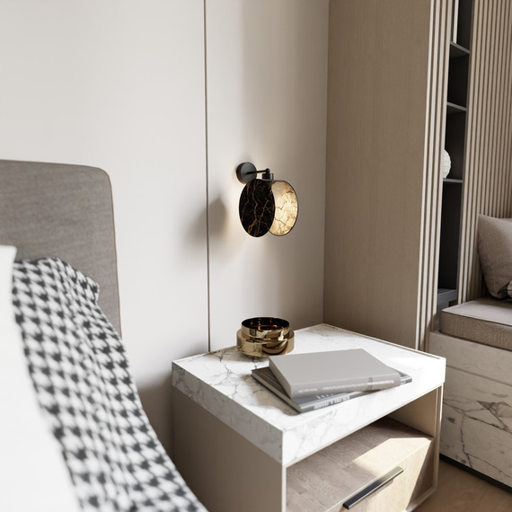 Lampa Ścienna Emibig Motif K1 Marbel (1327/K1)