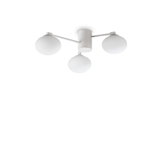 Plafon Ideal Lux Hermes Pl3 D60 Bianco 322667