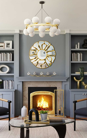 Lustro nowoczesne Arte Home AHJSM376 Grosetto