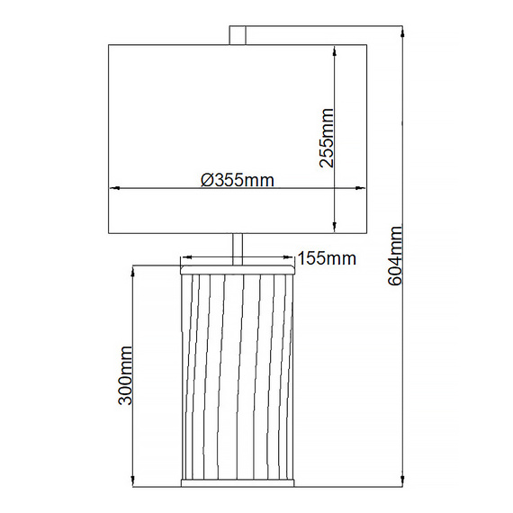 Quintiesse QN-RENO-GREEN-PN Lampa Stołowa