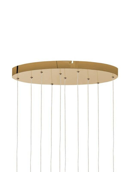 Lampa Wisząca Berella Light Luno 10 BL1478 Złota