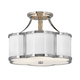 Elstead Lighting QN-CHANCE-SF-S-PN Chance Plafoniera