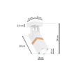 Lampa ścienna Milagro Vidar MLP5405