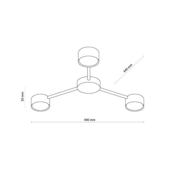 Lampa Sufitowa TK Lighting Avia 4689