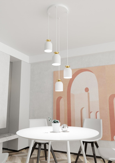 Lampa Wisząca Emibig Target 4 Prem Wh (1401/4PREM)