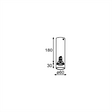Oprawa natynkowa Cleoni Pixo T068D21Sh 116/963