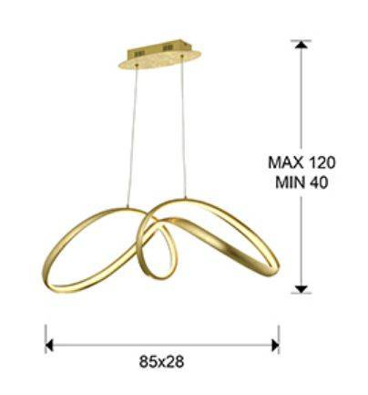 Lampa wisząca Schuller Lia 328326