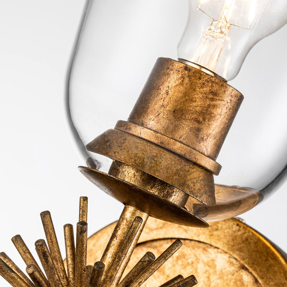 Kinkiet Elstead Lighting STARING-1WB-DG-CLEAR