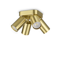 Lampa Sufitowa Ideal Lux Dynamite Pl4 Round Ottone 371306