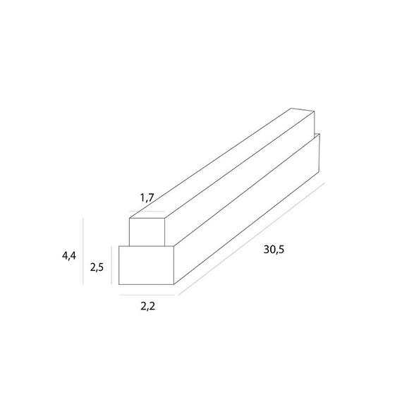 Maxlight Magnetic Zasilacz wewnętrzny 300W do szyn magnetycznych MA0031