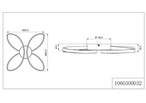 Zuma Line Rosentra 003064-034716 Plafon