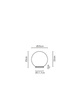 Lampka Fabbian LUMI Sfera F07 B57 01 LED