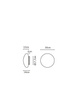 Kinkiet Fabbian LUMI White F07 G09 01