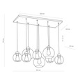 Żyrandol TK Lighting Cubus 4113 