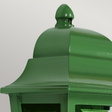 Kinkiet Zewnętrzny Elstead Lighting DECO-LANE7-GREEN