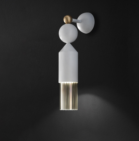 Włoska Lampa ścienna Masiero Nappe APP N4