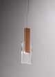 Włoska lampa wisząca Fabbian Amulette złota F56 A11 79 3000K