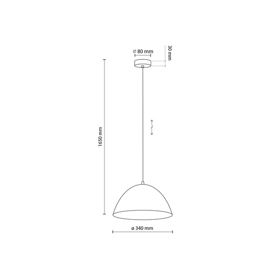 Zwis TK Lighting Faro 861