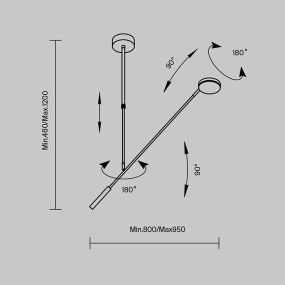 Maytoni Fad MOD070CL-L8B3K Plafon