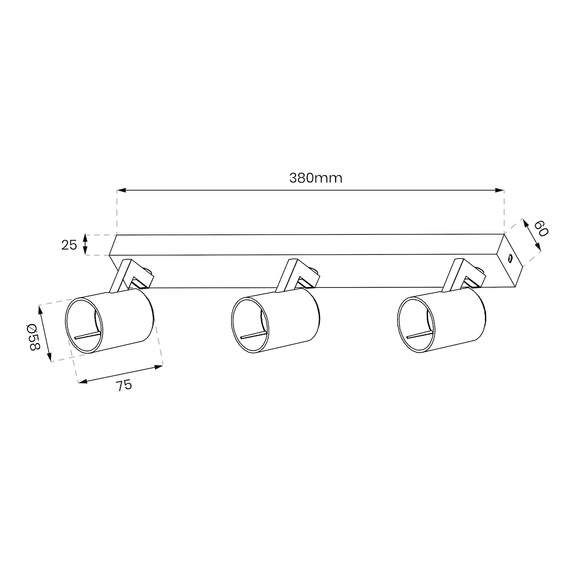 Milagro Volf ML0683 Plafon