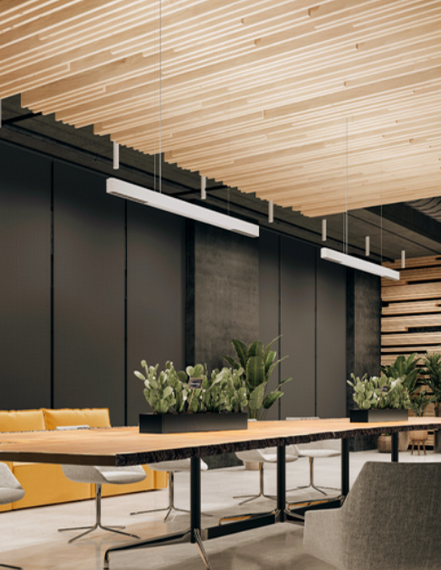 Lampa wisząca Aqform 138cm Optima up&down 59884-M930-WB-00-12