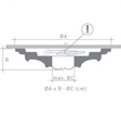 Rozeta Orac Decor R64