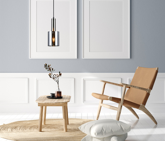 Żyrandol Italux Sardo Pnd-5581-1-Sc+Sg