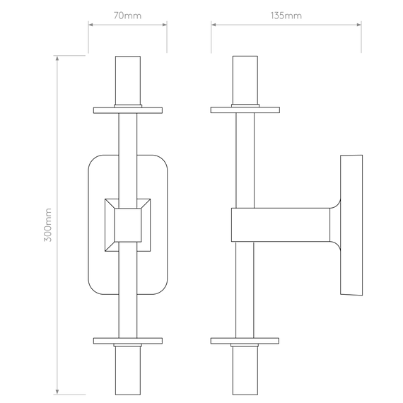 Oprawa Ścienna Astro Tacoma 1429005
