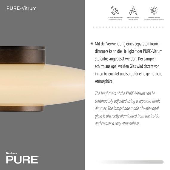 Paul Neuhaus Pure Vitrum 003902-030752 Plafon