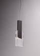 Włoska lampa wisząca Fabbian Amulette F56 A11 21 3000K Antracyt