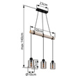 Globo Lighting Zwis 15465-3H Hadera