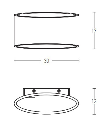 Lampa Ścienna Zambelis 180020