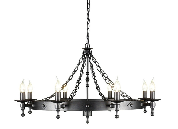 Lampa Wisząca Elstead Warwick WR 8 GR