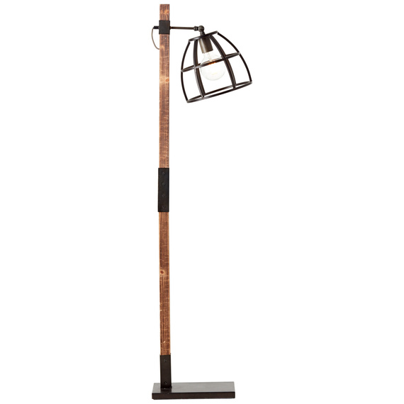 Brilliant Lampa Stojąca Matrix Wood 99136/46