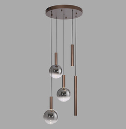 Żyrandol Zuma Line Bowl 003902-035402