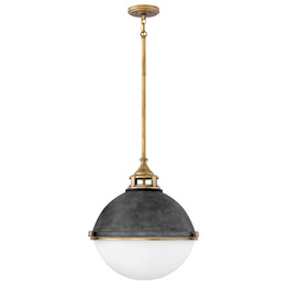 Elstead Lighting QN-FLETCHER-P-L-AZ Moonlit Lampa wisząca